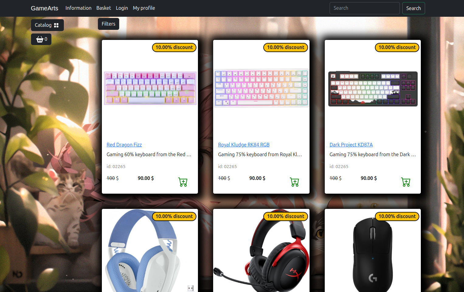 Online shop